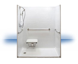 Walk in shower in Lucas by Independent Home Products, LLC