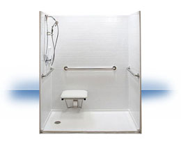 Walk in shower in Amherst by Independent Home Products, LLC