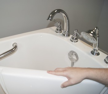 Components of the walk in bathtubs
